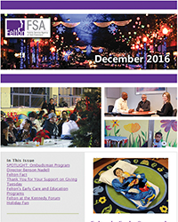 Felton Institute December 2016 Newsletter.