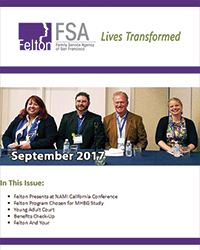 Felton Institute Newsletter for September 2017.
