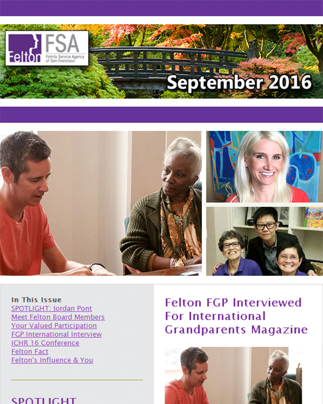 Felton Institute September 2016 Newsletter section 1