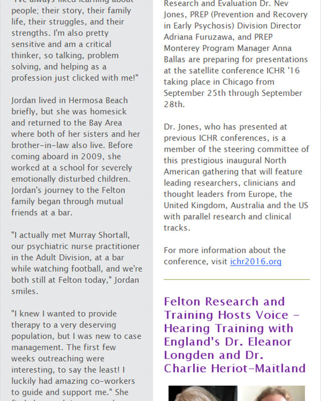 Felton Institute September 2016 Newsletter section 4