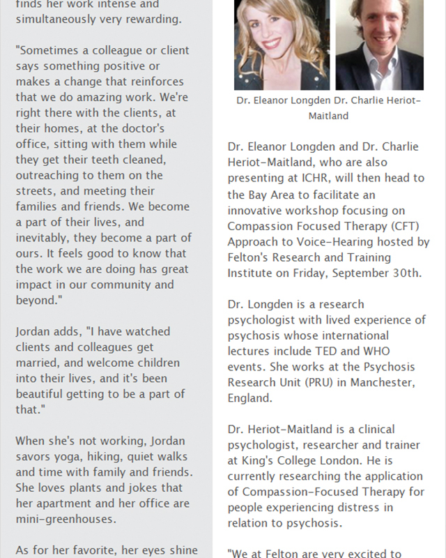 Felton Institute September 2016 Newsletter section 5