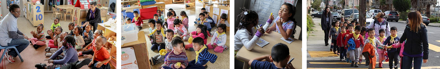 Life at the Felton Early Care and Education Program centers in San Francisco, CA. 
