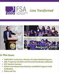 Felton Institute Newsletter - August 2018.