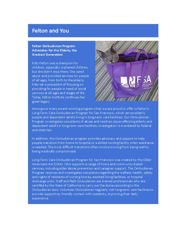 Felton Newsletter for July 2018 - Page 07. 
