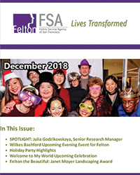 Felton Institute Newsletter - December 2018.