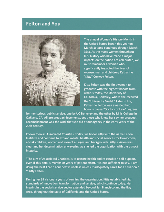 Felton Newsletter for March 2019 - Page 8. 