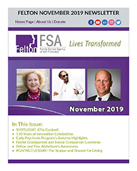 Enjoy Your November 2019 Newsletter from Felton Institute - FSA