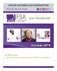 Enjoy Your October 2019 Newsletter from Felton Institute - FSA