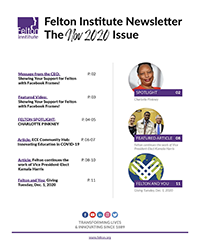 Enjoy Your NOV 2020 Newsletter from Felton Institute