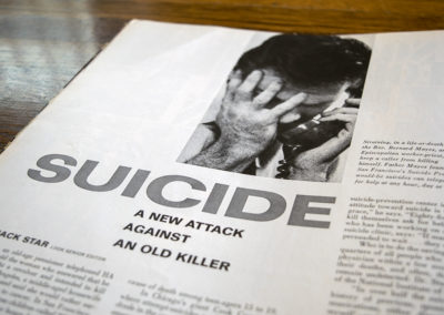 LOOK Magazine 1966 Article "Suicide - A New Attack Against an Old Killer"