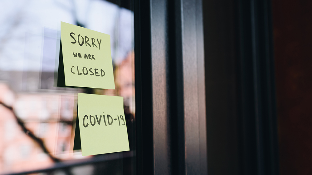 Sorry we are closed, COVID-19
