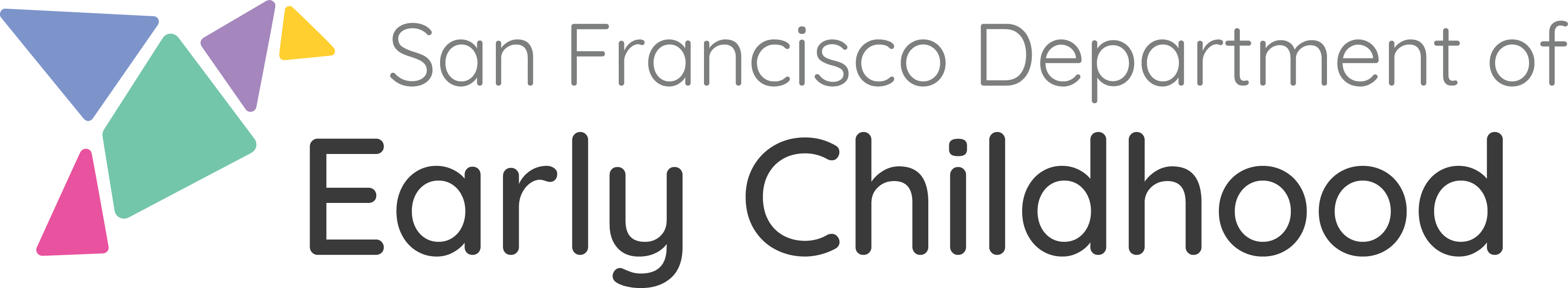 San Francisco Department of Early Childhood Logo
